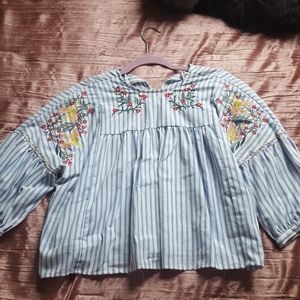 Embroidered Top